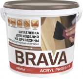 Шпатлевка BRAVA ACRYL PROFI-11 для изделий из древесины (ПРОФИ-11)
