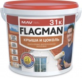 Краска FLAGMAN 31к крыша и цоколь (ВД-АК-1031к)