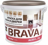 Краска BRAVA ACRYL 35y для окон и дверей (ВД-АК-1035у)